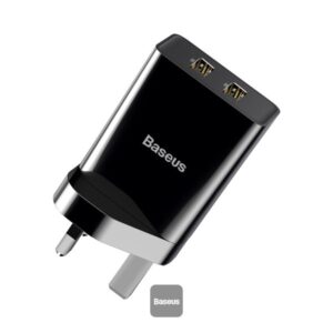 Baseus Speed Mini Dual U Charger 10.5W - Black