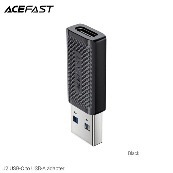 Acefast Acewire Pro USB-C To USB-A (J2) Black