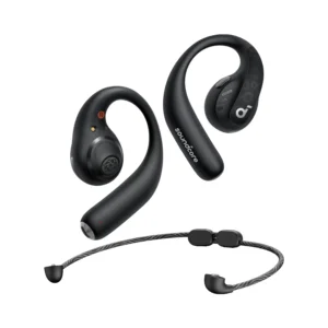 Anker Soundcore AeroFit Pro | Secure Open-Ear Sport Earbuds - Black