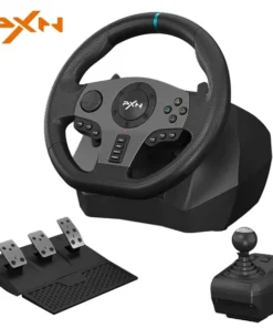 PXN V9 Racing Wheel with Manual Shifters and 3-Pedal