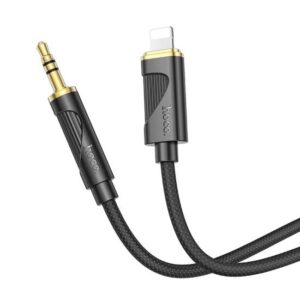 HOCO AUX Audio Cable UPA30 to Lightning - Black