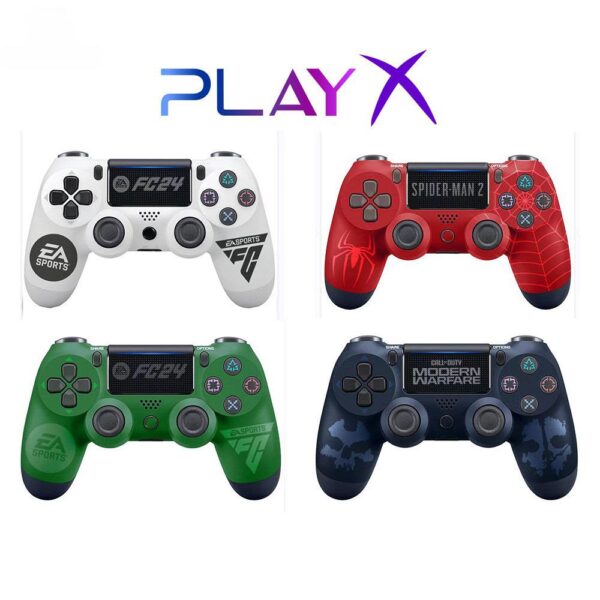 Dual Shock Wirless Controller for Play Station 4 with Double-Motor Vibration 4 Play X