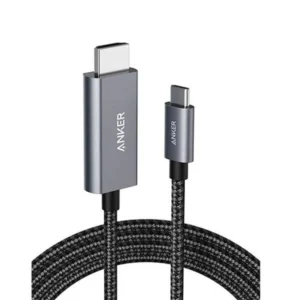 Anker 311 USB-C to HDMI 4K Nylon Cable (1.8m/6ft) - Black