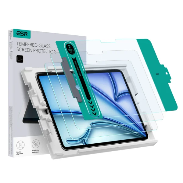 ESR iPad Air 13 (2024) Tempered-Glass Screen Protector (Pack1) - Clear