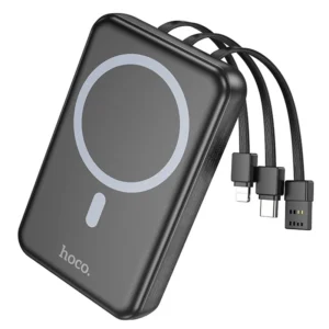 Hoco Fully Compitable Magnetic Power Bank 22.5w 10000mah (DB59) - Black