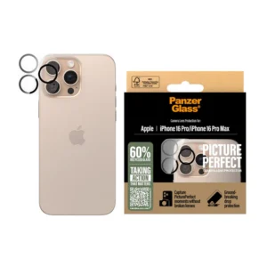 Panzer Glass Iphone 16 Pro/16 Pro Max Picture Perfect Camera Lens Protector - Transperant