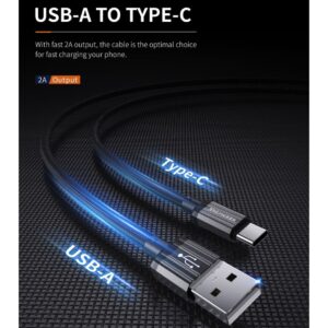 Keephone Galwa USB-A To USB-C Charge & Data Sync Braided Cable