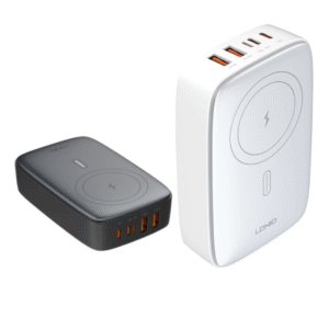 Ldnio 140W Multiport Desktop Charging Wireless Charger Q4010 - Black/silver (any Color)