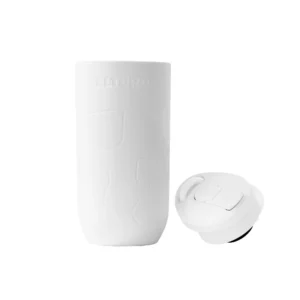 Eltoro Bottle Sleeve with Straw Lid - White