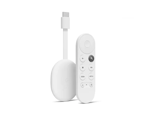 Google Chromecast With Google TV 4K Version HDR - Snow