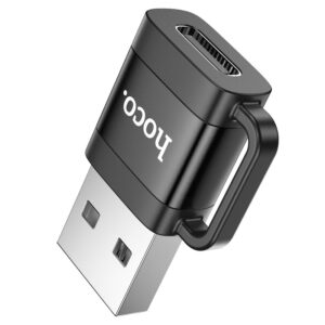 Hoco Adapter UA31D USB-A to Type-C - Black