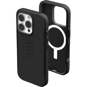 UAG iPhone 16 Pro Magsafe Civilian Case - Black