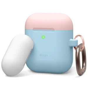 Elago Airpods 1&2 Duo Hang Case - White/Blue