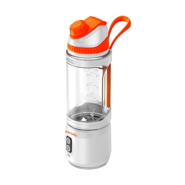 Porodo Lifestyle Dual Spin Clockwise & Reverse Portable Blender - White