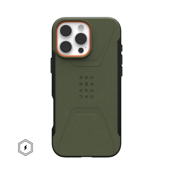 UAG Iphone 16 Pro Max Magsafe Civilian Case - Olive Drab