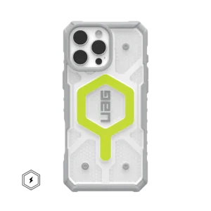 UAG Iphone 16 Pro Magsafe Pathfinder Clear Case - Active Neon