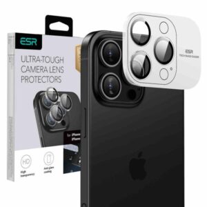 ESR Camera Lens Protector iPhone 16 Pro/16 Pro Max - Black edge