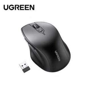 Ugreen Ergonomic Wireless Mouse - Black