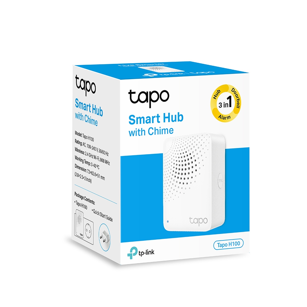TP-Link Tapo H100 Smart IoT Hub with Chime - Image 7