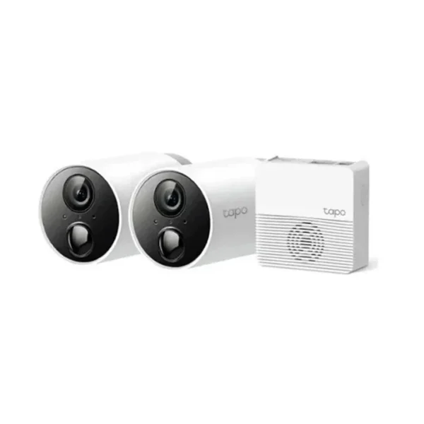 TP-Link C400S2 Tapo Smart Wire-Free Security Camera System, 2 Camera System