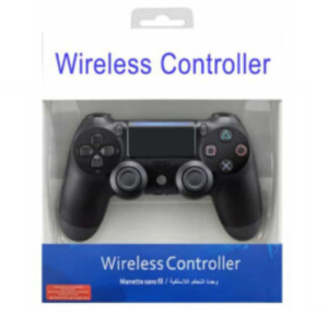 Dual Shock Wirless Controller for Play Station 4 with Double-Motor Vibration 4 Play X - Blue