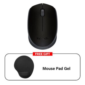 Logitech M171 - 2.40GHz / Up to 10m / Wireless / Black Grey - Mouse