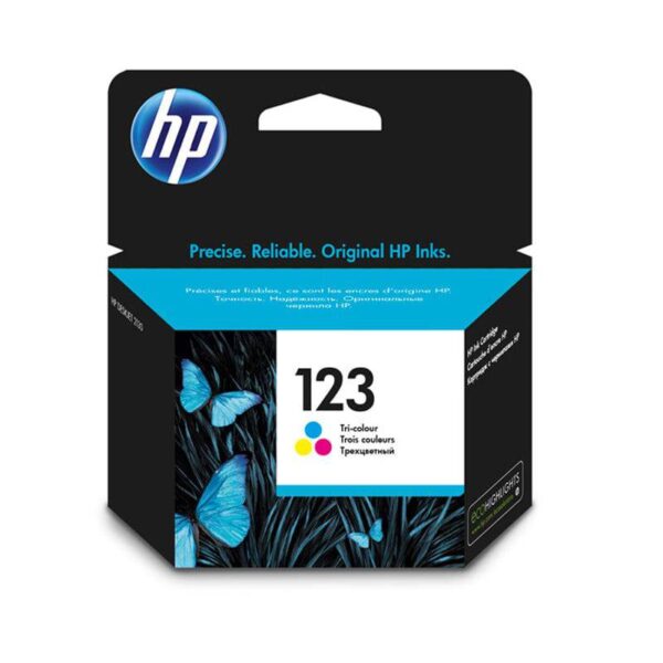 HP 123 Tri-color Ink Cartridge 100 Pages - Tri Color / Ink Cartridge