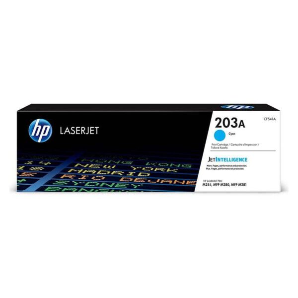 HP 203A Cyan Color - 1300 pages Cyan Color Toner Cartridge