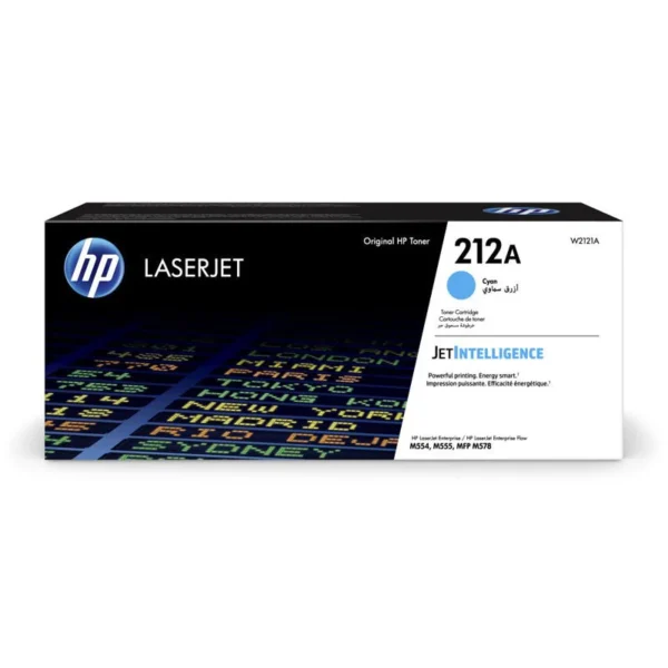 HP 212A Cyan Original LaserJet Toner Cartridge - 4500 Pages / Cyan Color / Toner Cartridge