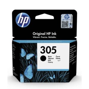 HP 305 Black Ink Cartridge 120 Pages - Black Color / Ink Cartridge