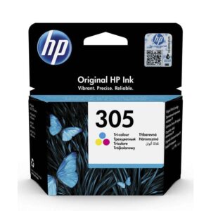 HP 305 Tri-Color Ink Cartridge 100 Pages - Tri Color / Ink Cartridge