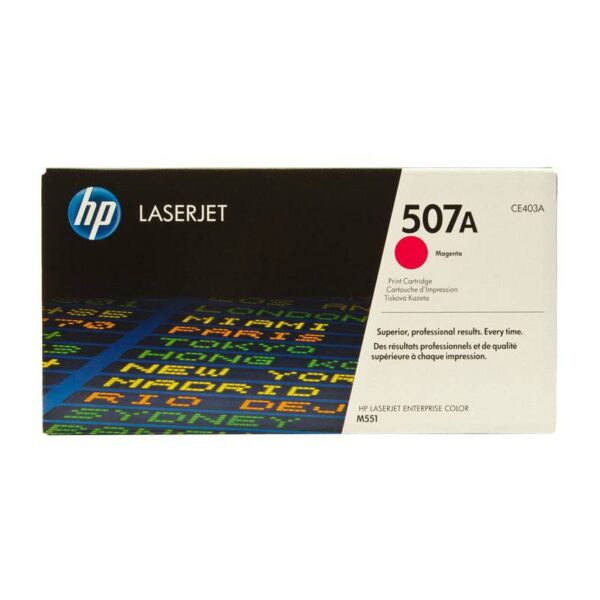 HP 507A Magenta Color - 6K Pages / Magenta Color / Toner Cartridge