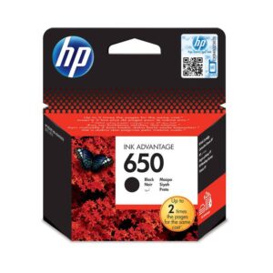 HP 650 Black Color 360 Pages - Black Color / Ink Cartridge