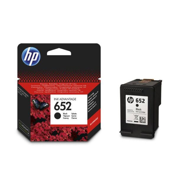 HP 652 Black Color 360 Pages - Black Color / Ink Cartridge