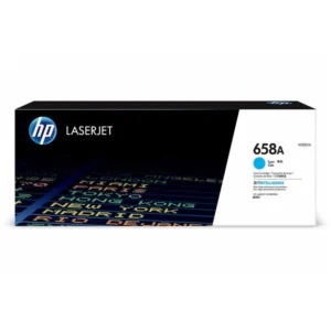 HP 658A Cyan Original LaserJet Toner Cartridge - 6000 Pages / Cyan Color / Toner Cartridge