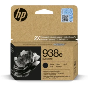 HP 938e Black Color - 2500 Pages / Black Color / High Capacity / Ink Cartridge