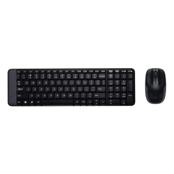 Logitech MK220 - 2.40GHz / Up to 10m / Wi-Fi / Arb/Eng - Keyboard & Mouse Combo