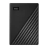 WD My Passport - 4TB / Up to 5Gbps / USB 3.2 Gen 1 / Black / External Hard Drive