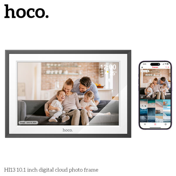 Hoco HI13 10.1 Inch Digital Cloud Photo Frame