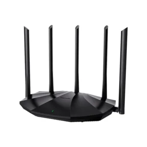 Tenda AX1500 Dual-Band Gigabit Wi-Fi 6 Router - 300Mbps LAN / WAN - Black