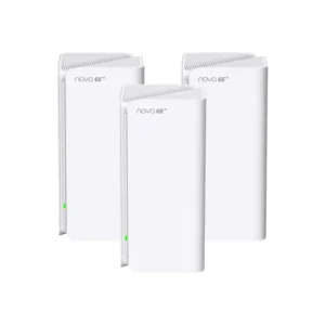 Tenda MX21 Pro (AXE5700) Whole Home Mesh Wi-Fi 6E System 6GHz(2402Mbps) LAN (3-Pack)