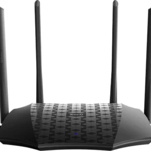 Tenda AC2100 Dual-Band Gigabit Wireless Router Parental Control Compatible with Alexa - Black