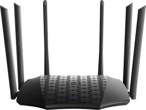 Tenda AC2100 Dual-Band Gigabit Wireless Router Parental Control Compatible with Alexa - Black