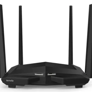 Tenda AC10 AC1200 Smart Gigabit Wi-Fi Router / 3x 10/100/1000Mbps LAN ports / 1 USB2.0 port / 4 5dBi external dual band antennas / Beamforming / MU-MIMO / Tenda Cloud