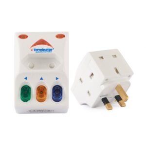 Terminator 4 Way Multi Adaptor With Indicator and Switch