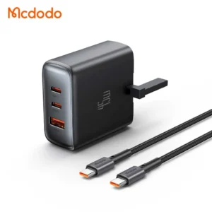 Mcdodo 45W 3-Port Fast Charging CH-483 Type-C to Type-C cable