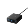 Anker Charger (112W, 6 Ports, GaN) - Black