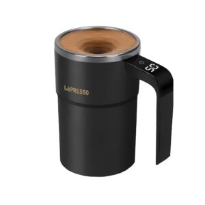 LePresso (LP018) Stirmagic Auto Stirring Mug - Black