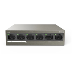 Tenda TEF1106P-4 6Port Switch 4FE PoE + 2FE Uplink 60W