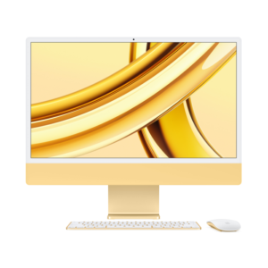 Apple iMac 24" M3 8-Core CPU 10-Core GPU 16GB RAM 512GB SSD (Eng/Arb KB) - Yellow